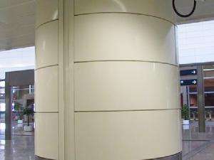 大弧面铝单板包柱