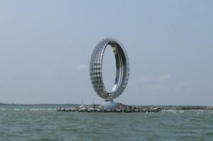 标志雕塑铝单板